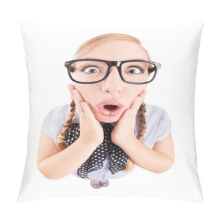 Personality  Funny Nerdy Girl Pillow Covers