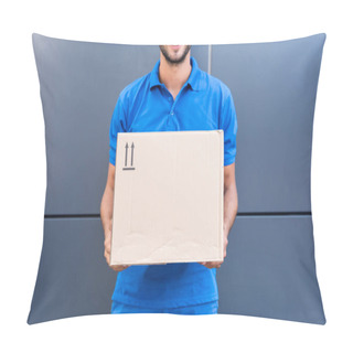 Personality  Delivery Man Pillow Covers