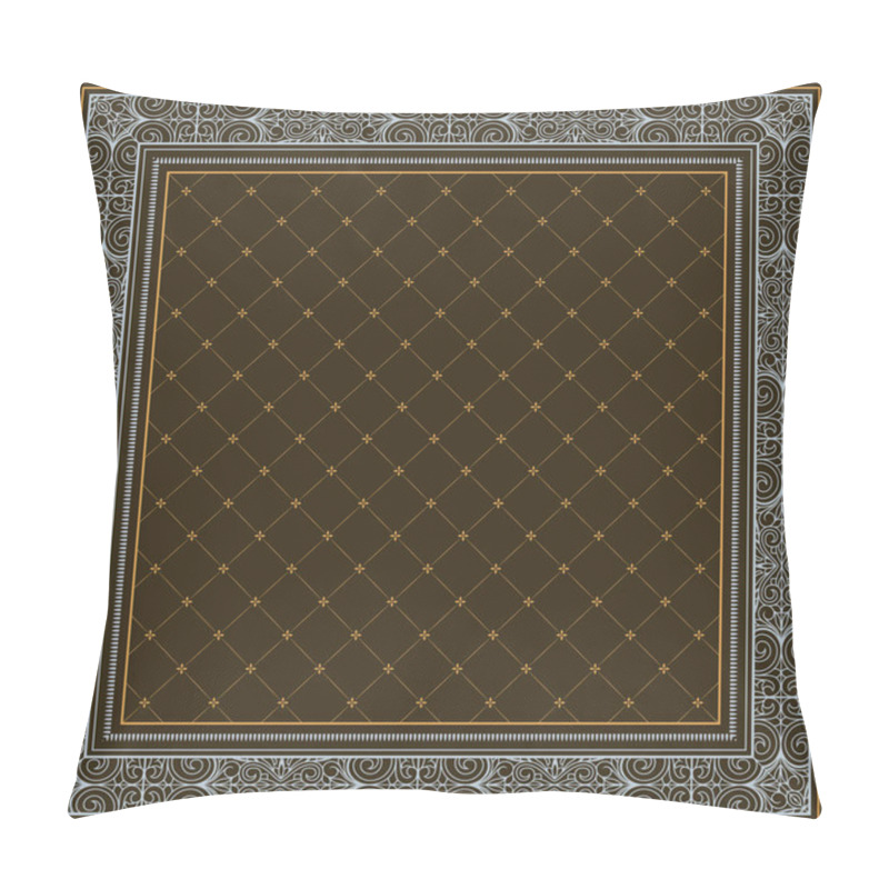 Personality  Decorative Ornate Retro Design Frame Pillow Covers