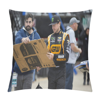 Personality  NASCAR: March 30 O'Reilly Auto Parts 500 Pillow Covers