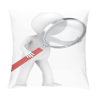 Personality  Magnifying Glass. Pillow Covers