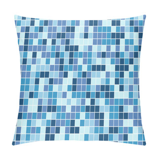 Personality  Abstract Square Pixel Mosaic Background Pillow Covers