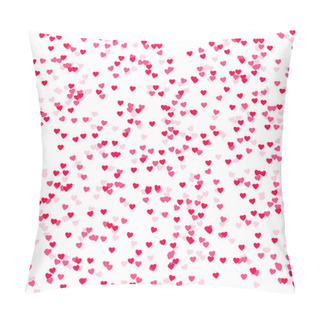 Personality  Seamless Background With Hearts Pillow Covers