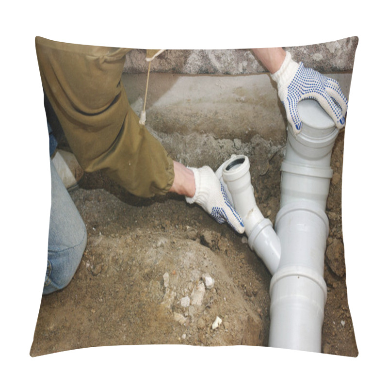 Personality  Plumber Pillow Covers