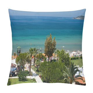 Personality  Aegean Coast - Recreaiton Area And Beach Pillow Covers