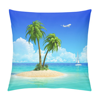 Personality  Concept For Travel, Vacation, Trip, Holidays, Resort, And Rest. Pillow Covers