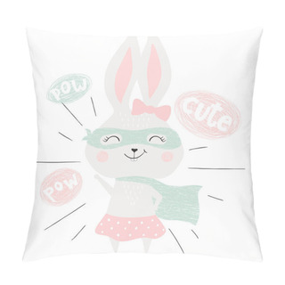 Personality  Super Hero Bunny Pillow Covers