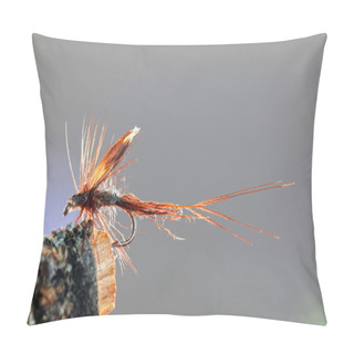 Personality  Brown Caddisfly Imitation Pillow Covers