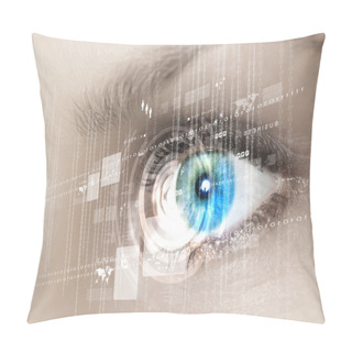 Personality  Digital Eye Pillow Covers