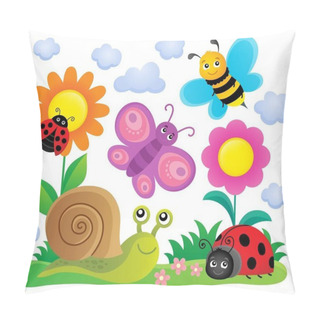 Personality  Spring Animals And Insect Theme Image 6 Pillow Covers