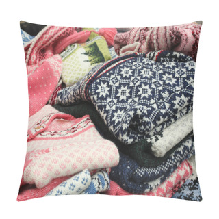 Personality  Woolen Sweaters Pillow Covers