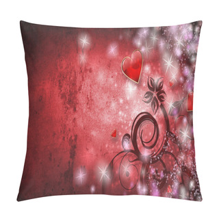 Personality  Valentines Day Background Pillow Covers