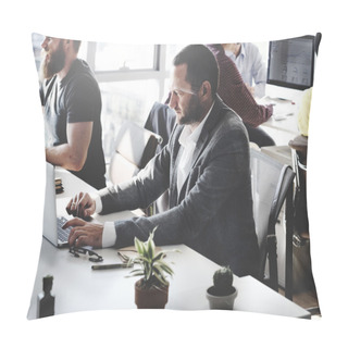 Personality  Business Team Meeting Pillow Covers