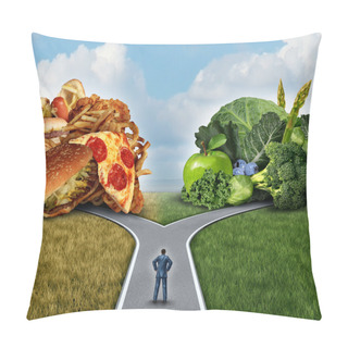Personality  Diet Decision Pillow Covers