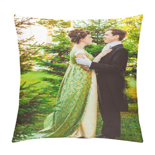 Personality  Couple In Beautiful Suits Pillow Covers
