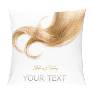 Personality  Blond Hair Pillow Covers