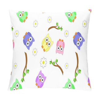 Personality  Vector Owl Pillow Covers
