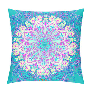 Personality  Mandala Seamless Pattern. Vintage Decorative Elements. Hand Draw Pillow Covers
