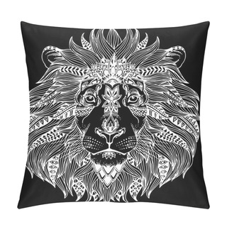 Personality  Zentangle Animal Head Pillow Covers