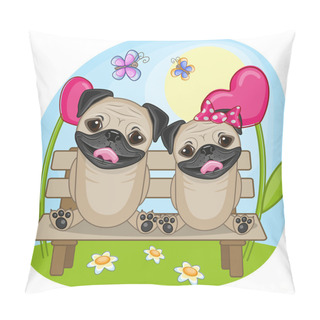 Personality  Lovers Pug Dogs Pillow Covers
