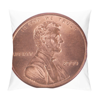 Personality  Isolated Penny - Heads Frontal Pillow Covers