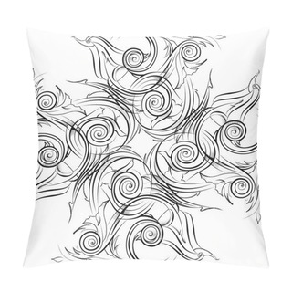 Personality  Hand-painted Graphic Pattern. Lace, Oriental, Persian Carpet Pillow Covers