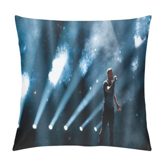 Personality  Imri Ziv From Israel Eurovision 2017 Pillow Covers