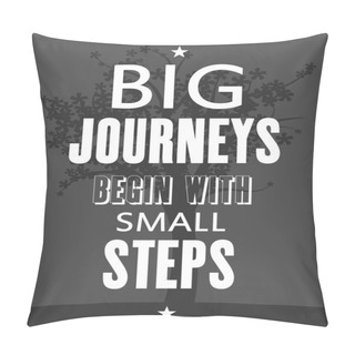Personality  Motivational Words - Vector Illustration Pillow Covers