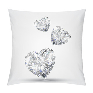 Personality  Diamond Shape Heart Pillow Covers