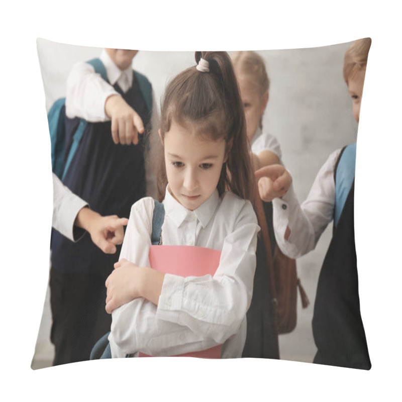Personality  Children Bullying Their Classmate Indoors Pillow Covers