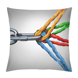 Personality  Concept Of Connection Pillow Covers