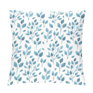Personality  Watercolor Seamless Pattern. Leaves Pillow Covers