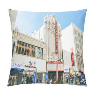 Personality  Los Angeles, California, USA - Mar 2th 2024 Street In Downtown. High Quality Photo Pillow Covers