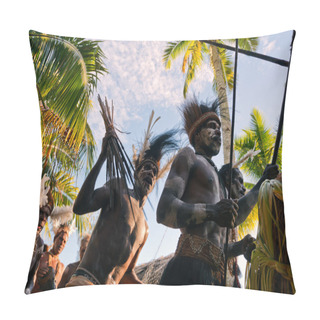 Personality  Asmat Doroe Ceremony Pillow Covers