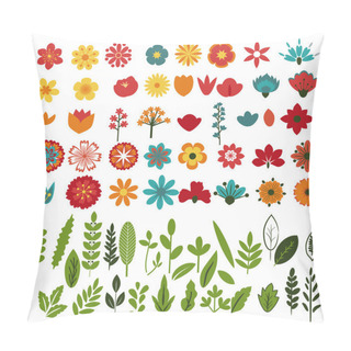 Personality  Flowers Set Pillow Covers