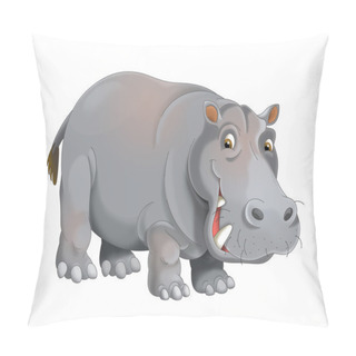 Personality  Hippo Pillow Covers