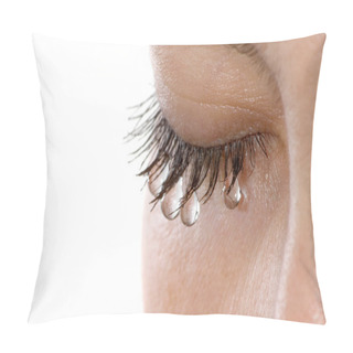 Personality  Woman Tears Pillow Covers