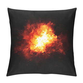 Personality  Explosion Fire Pillow Covers