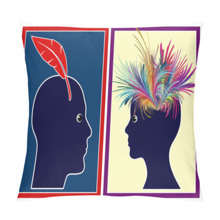 Personality  Vanity And Gender Pillow Covers