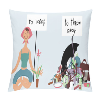 Personality  Art Of Decluttering Pillow Covers