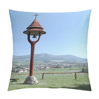 Personality  Small Wooden Belfry Pillow Covers