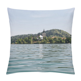 Personality  Beautiful Architecture And Scenic Lake In Mountains, Bled, Slovenia Pillow Covers