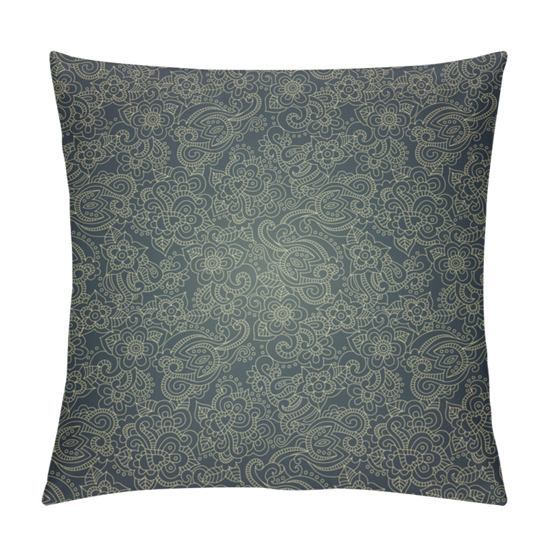 Personality  Vector seamless pattern with romantic floral background pillow covers