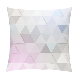 Personality  Geometric Pattern, Abstract Vector Background. Pillow Covers
