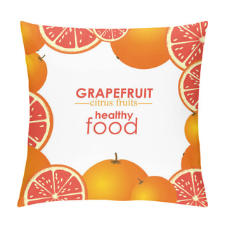 Personality  Grapefruit Citrus Fruit Pillow Covers