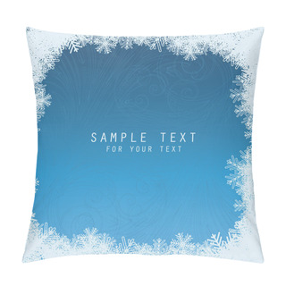 Personality  Winter Window Pillow Covers