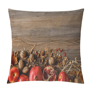 Personality  Pomegranates, Apples And Walnuts Pillow Covers