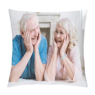 Personality  Beautiful Senior Couple  Pillow Covers