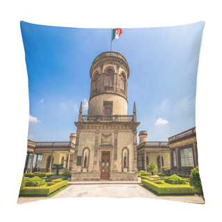Personality  National Museum Of History, Chapultepec Castle In Mexico City Pillow Covers