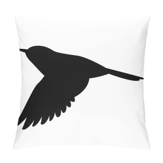 Personality   Flying Flycatcher ,vector Illustration ,  Pillow Covers